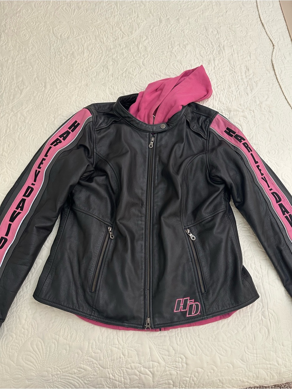 Women’s leather Harley Davidson jacket